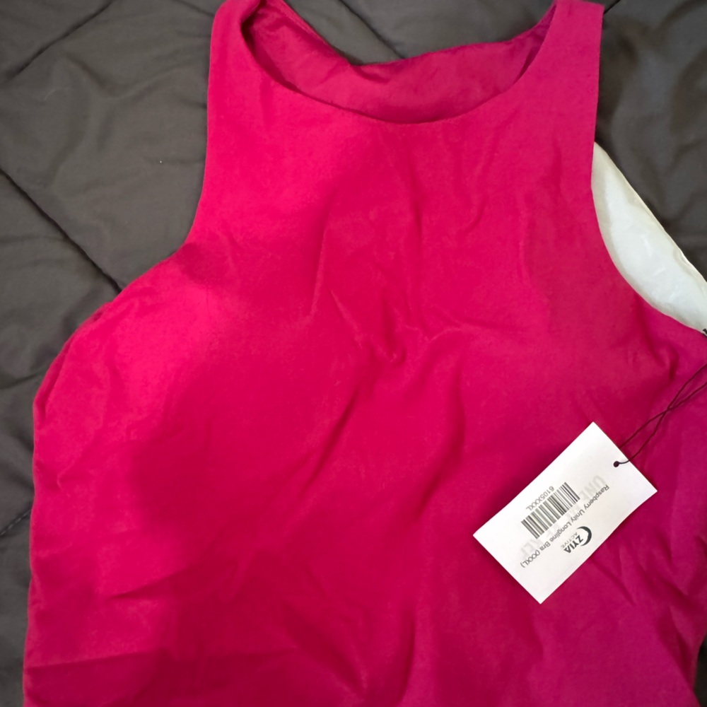 ZYIA Raspberry Unity Longline Bra